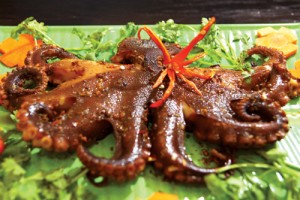 Bạch tuộc nướng - hải sản ngon Việt Nam